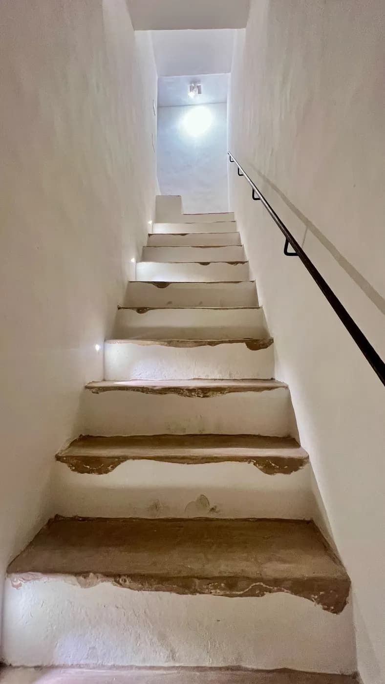 Restored stairs