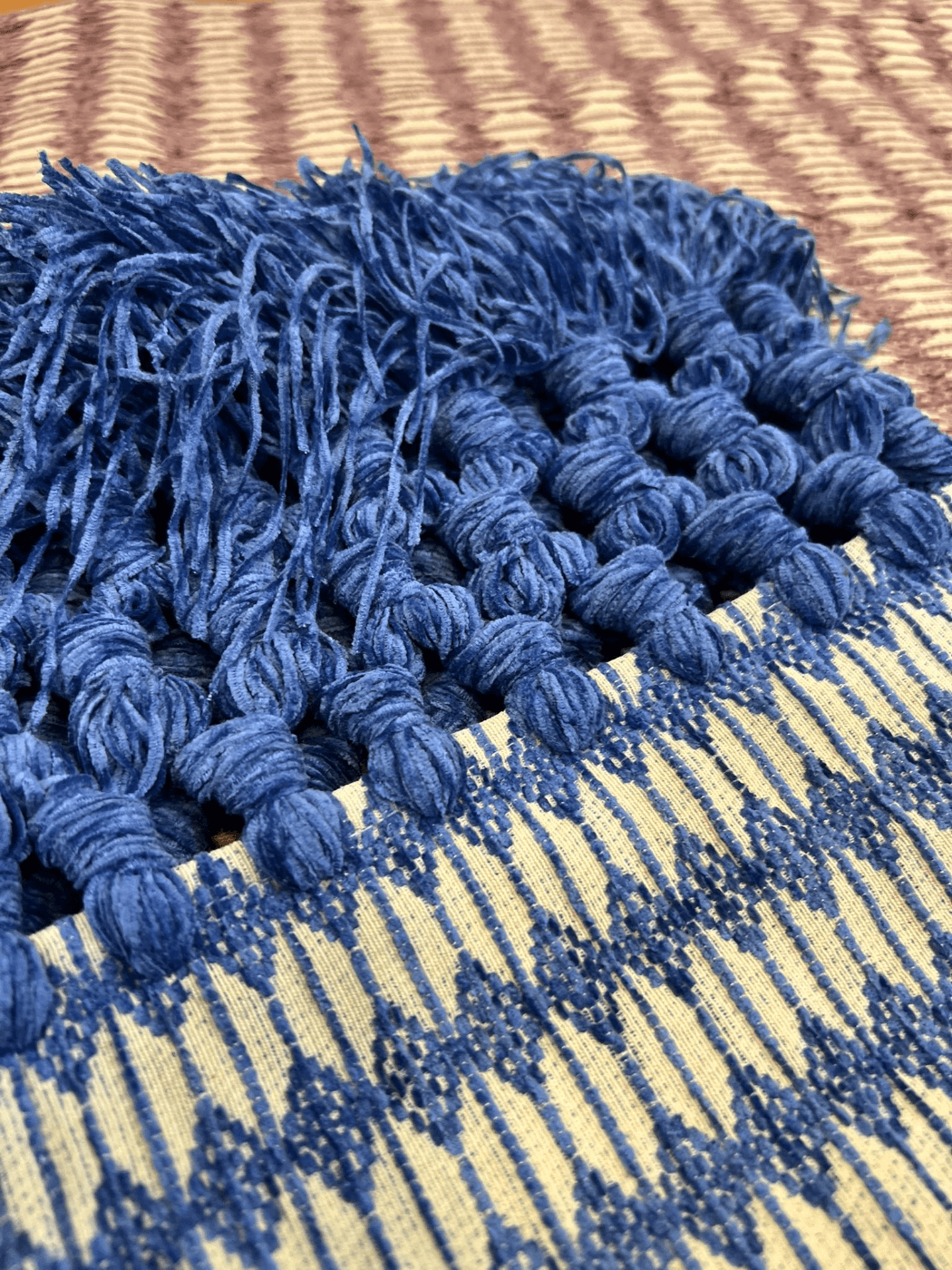 Textures and handcrafted details inside Volte Antiche